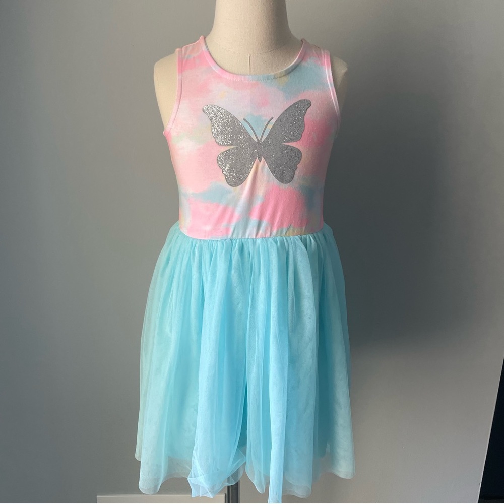 Girls Zunie Butterfly Dress 🦋